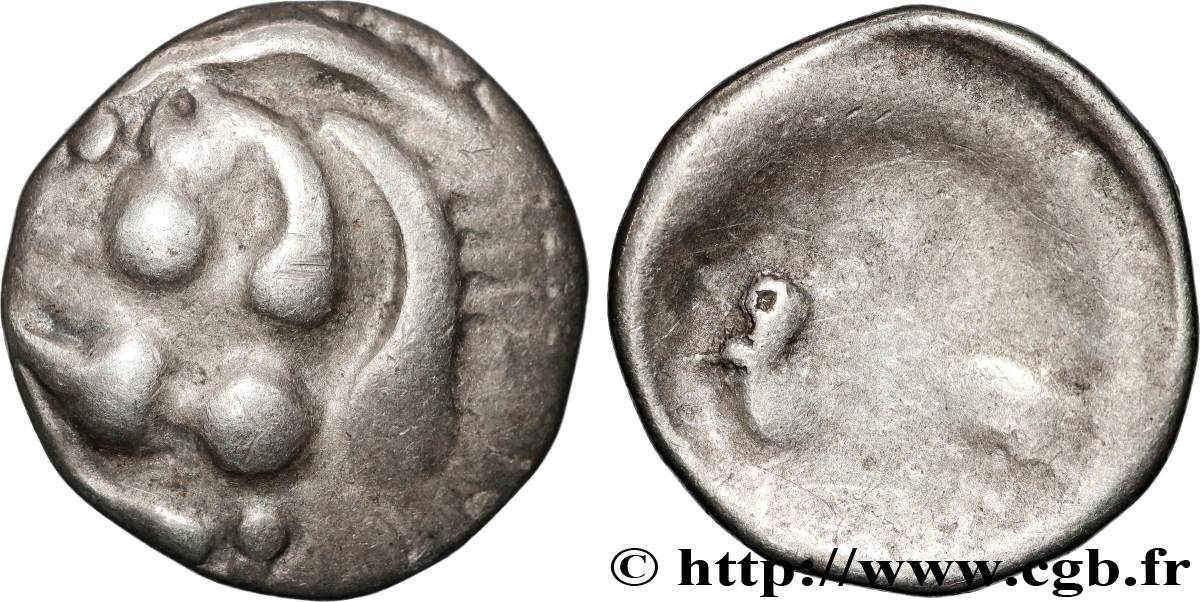 ELUSATES (Area of the Gers) Drachme “au cheval” XF/VG