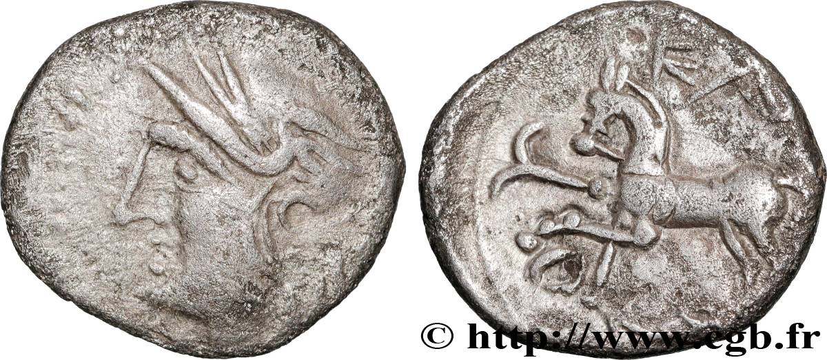 GALLIA BELGICA - LINGONES (Area of Langres) Denier KALETEDOY XF