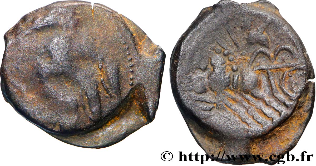 RÈMES (Région de Reims) Bronze REMO/REMO AB/TB