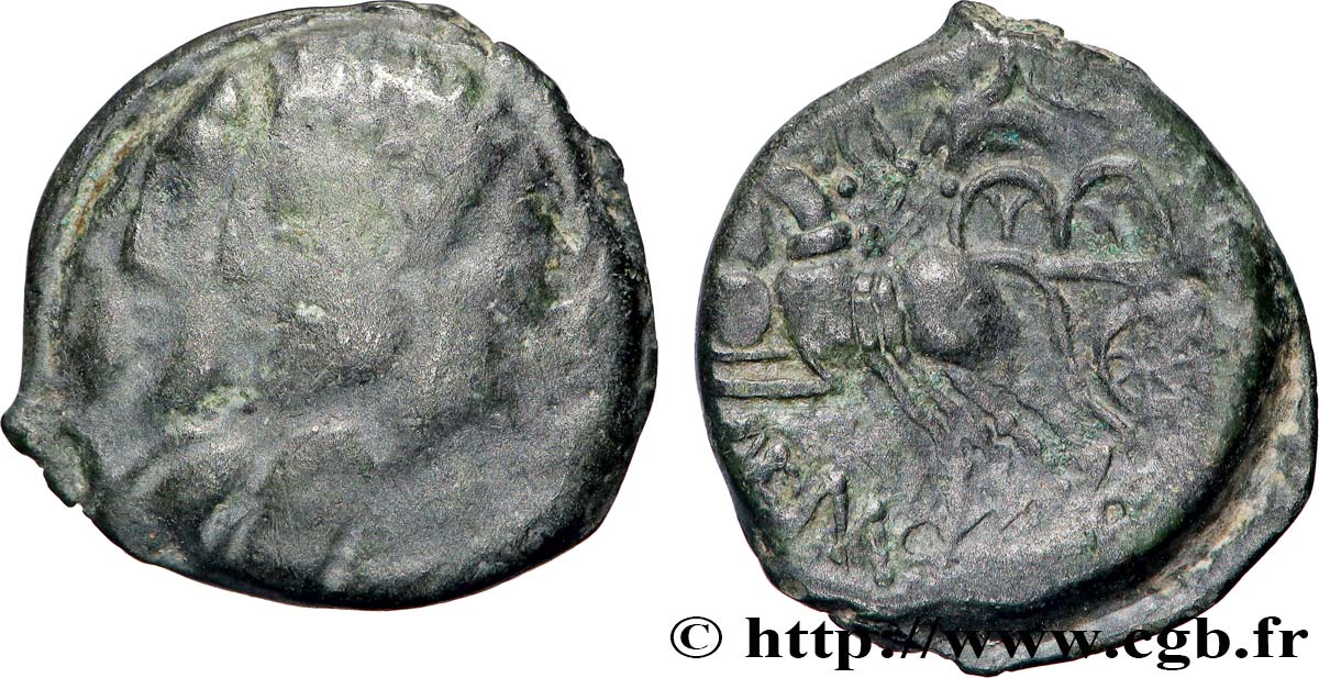 GALLIA BELGICA - REMI (Regione di Reims) Bronze REMO/REMO MB/q.BB