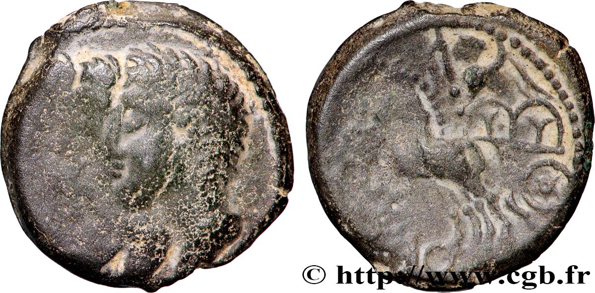 GALLIA BELGICA - REMI (Area of Reims) Bronze REMO/REMO VF