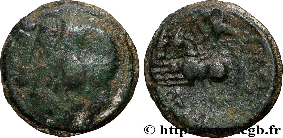 GALLIA BELGICA - REMI (Area of Reims) Bronze REMO/REMO VF