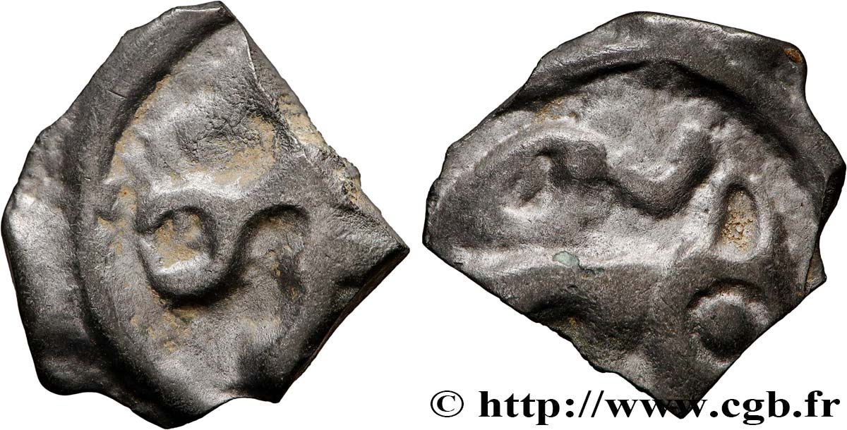 GALLIA BELGICA - REMI (Area of Reims) Potin au guerrier courant XF