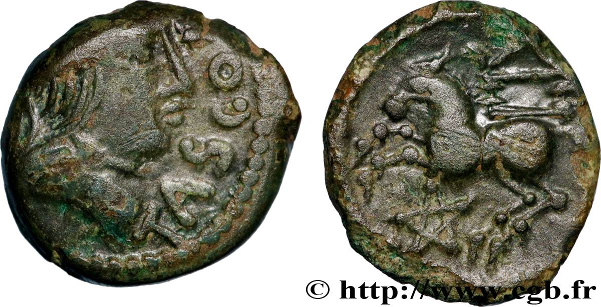 GALLIA - CARNUTES (Beauce area) Bronze TASCOBIENOS XF