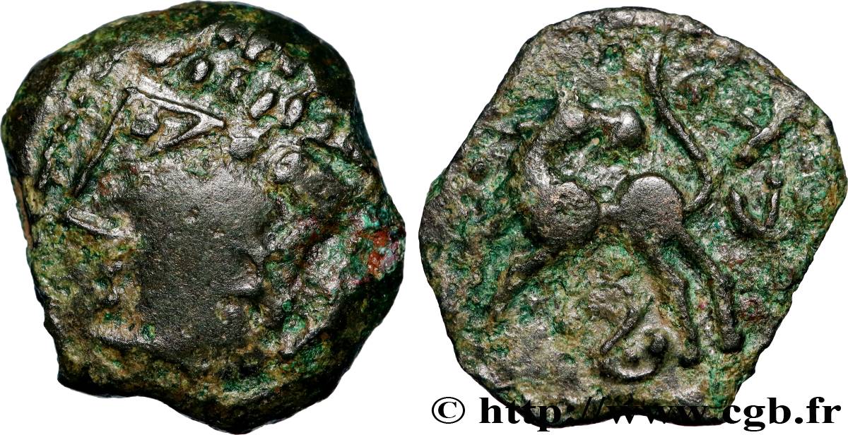 GALLIA BELGICA - LINGONES (Area of Langres) Bronze EKPITO XF