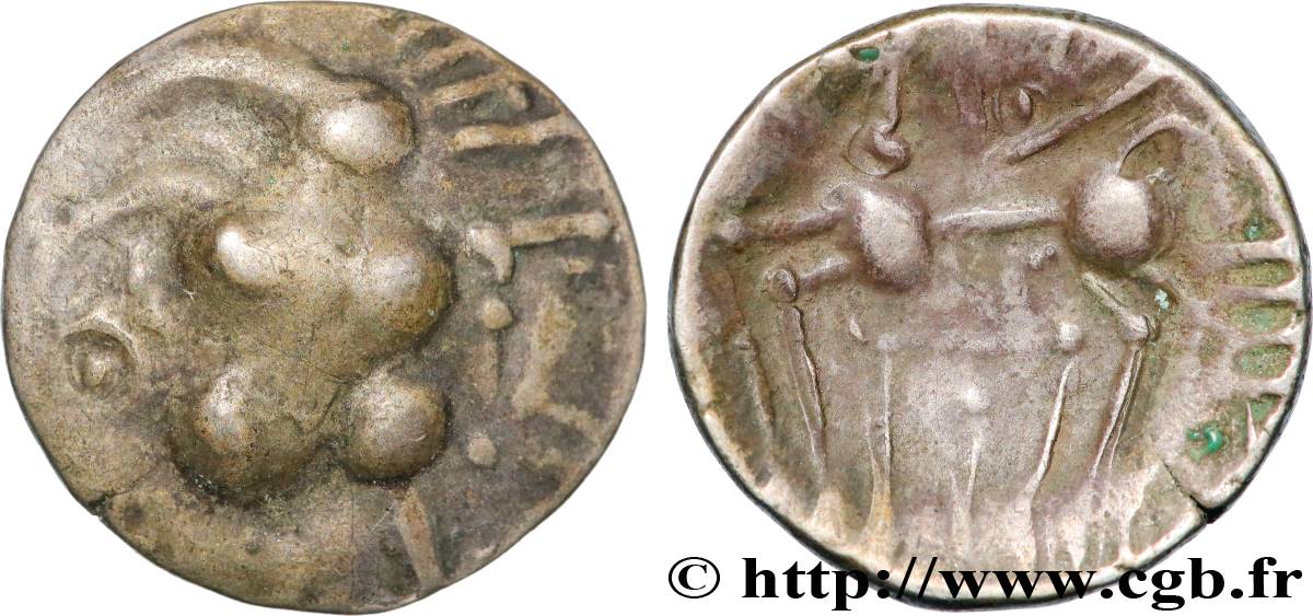 GALLIEN - SÜDWESTGALLIEN - ELUSATES (Région die Gers) Drachme “au cheval” SS