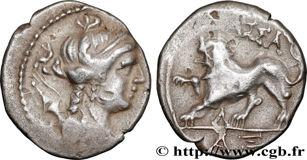 MASSALIA - MARSEILLE “Drachme légère” ou tétrobole AU