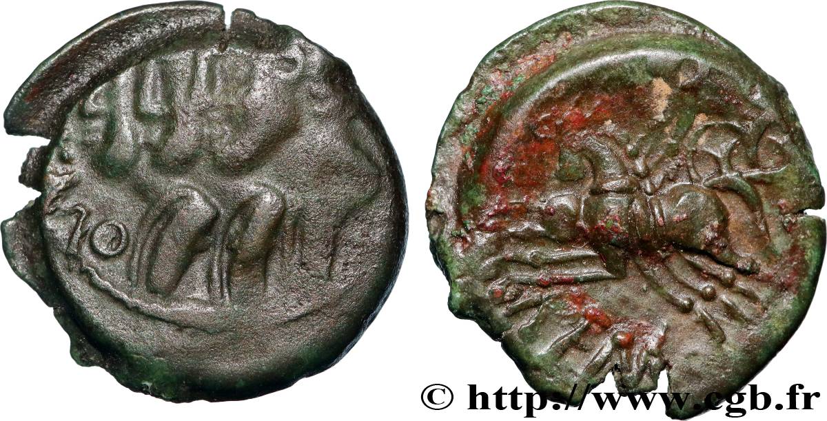 GALLIA BELGICA - REMI (Area of Reims) Bronze REMO/REMO XF/AU