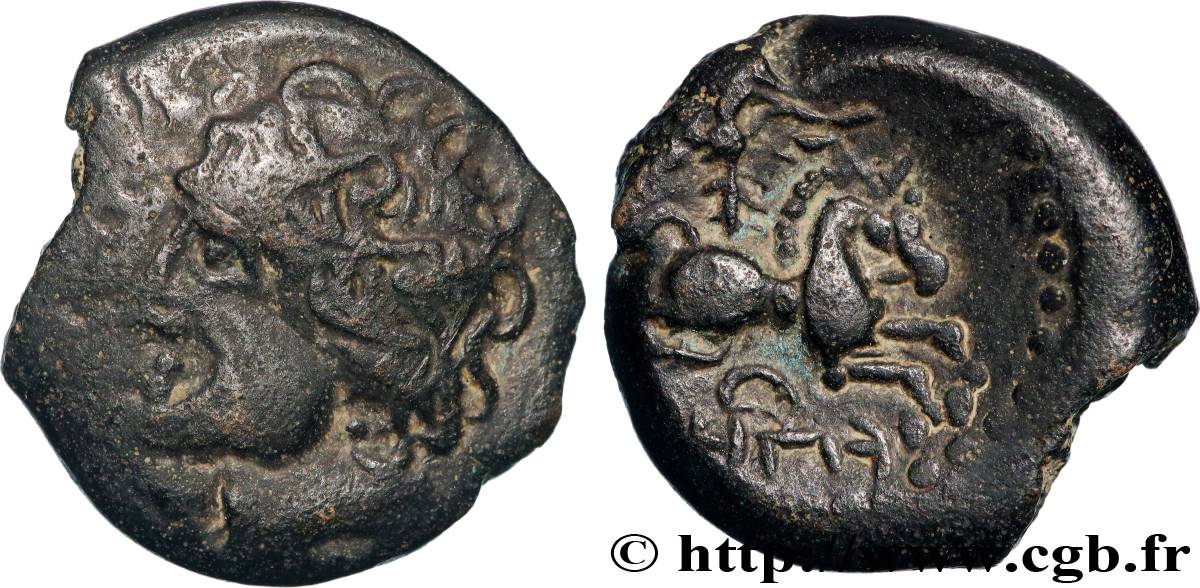 GALLIA BELGICA - MELDI (Area of Meaux) Bronze EPENOS XF