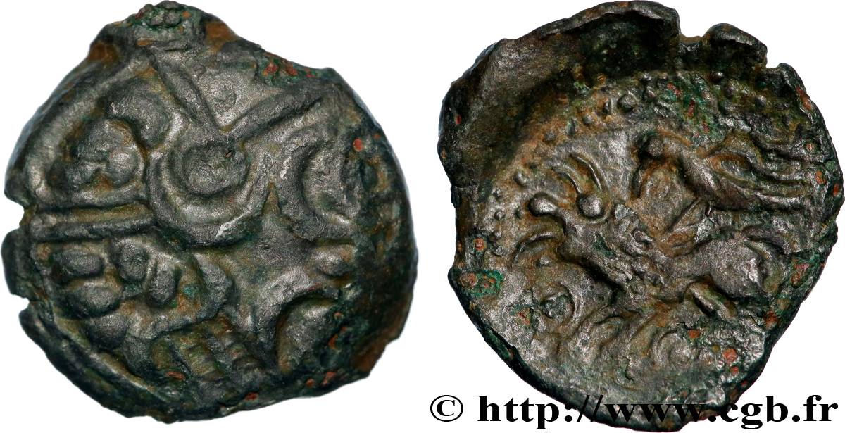 GALLIA - CARNUTES (Beauce area) Bronze COIIAT, lion à gauche AU