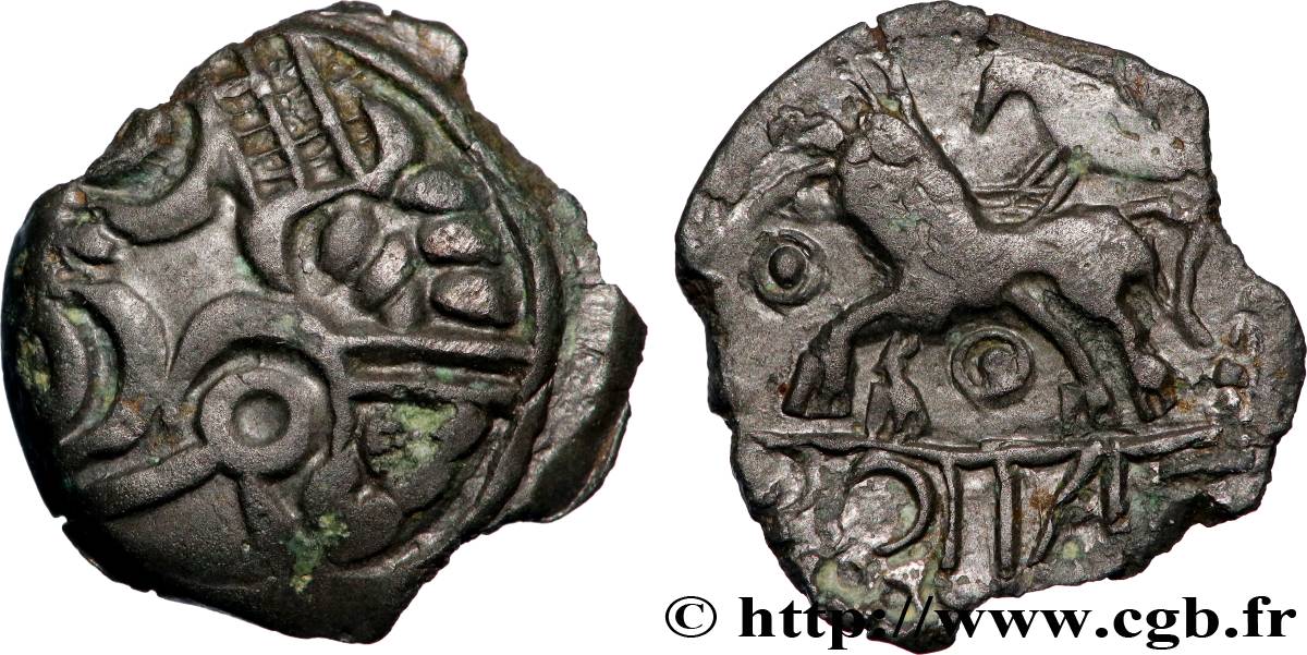 CARNUTES (Région de la Beauce) Bronze COIIAT, lion à gauche TTB+