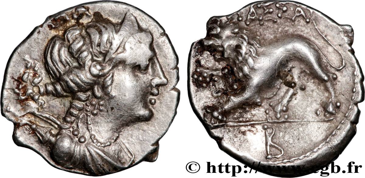 MASSALIA - MARSEILLE “Drachme légère” ou tétrobole, lion à gauche MS/AU