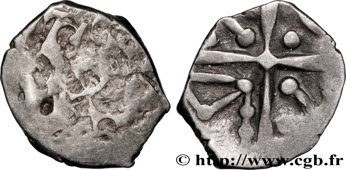 CADURQUES (région de Cahors) Drachme “du type de Cuzance”, S. 243 TTB