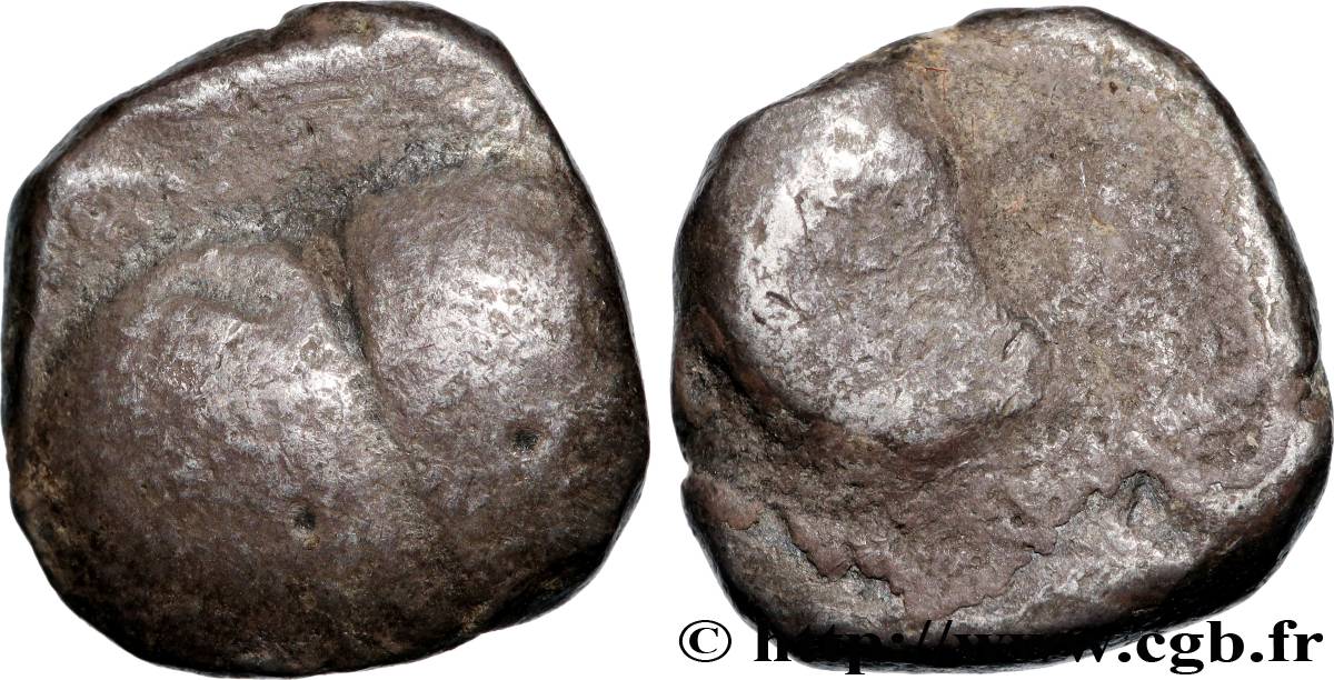 GALLIA - SOUTH WESTERN GAUL - TARUSATES (Area of Tartas) Drachme dite “à la paire de fesses” AU/XF