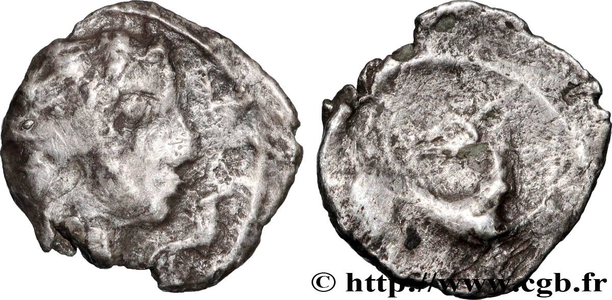 NERONKEN - NÉDÈNES (oppidum de Montlaurès) Obole au cheval retourné, au M TB+