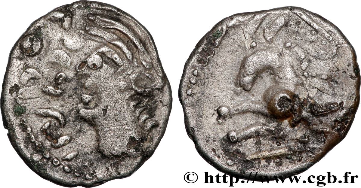 GALLIA BELGICA - SEQUANI (Area of Besançon) Denier TOGIRIX XF