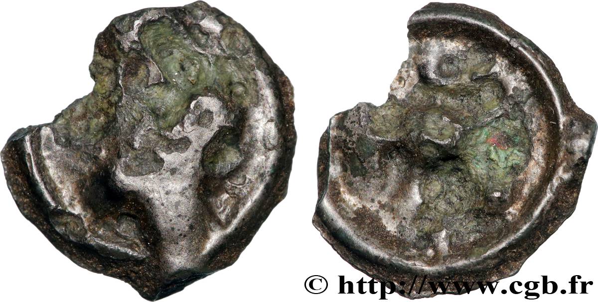 TURONES (Area of Touraine) Potin “à la tête diabolique” VF