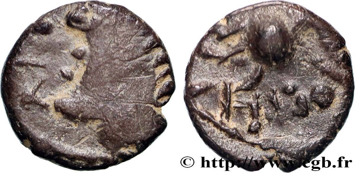 GALLIA BELGICA - SEQUANI (Area of Besançon) Denier TOGIRIX XF