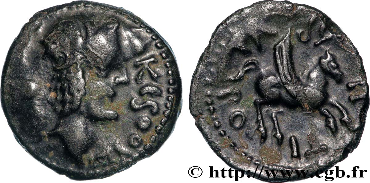 CARNUTES (Région de la Beauce) Bronze TASGIITIOS au pégase TTB
