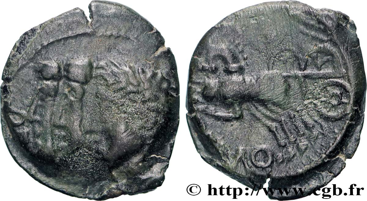 GALLIA BELGICA - REMI (Area of Reims) Bronze REMO/REMO VF