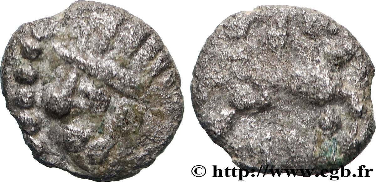 GALLIA - SANTONES / MID-WESTERN, Unspecified Obole au cheval et aux annelets VF