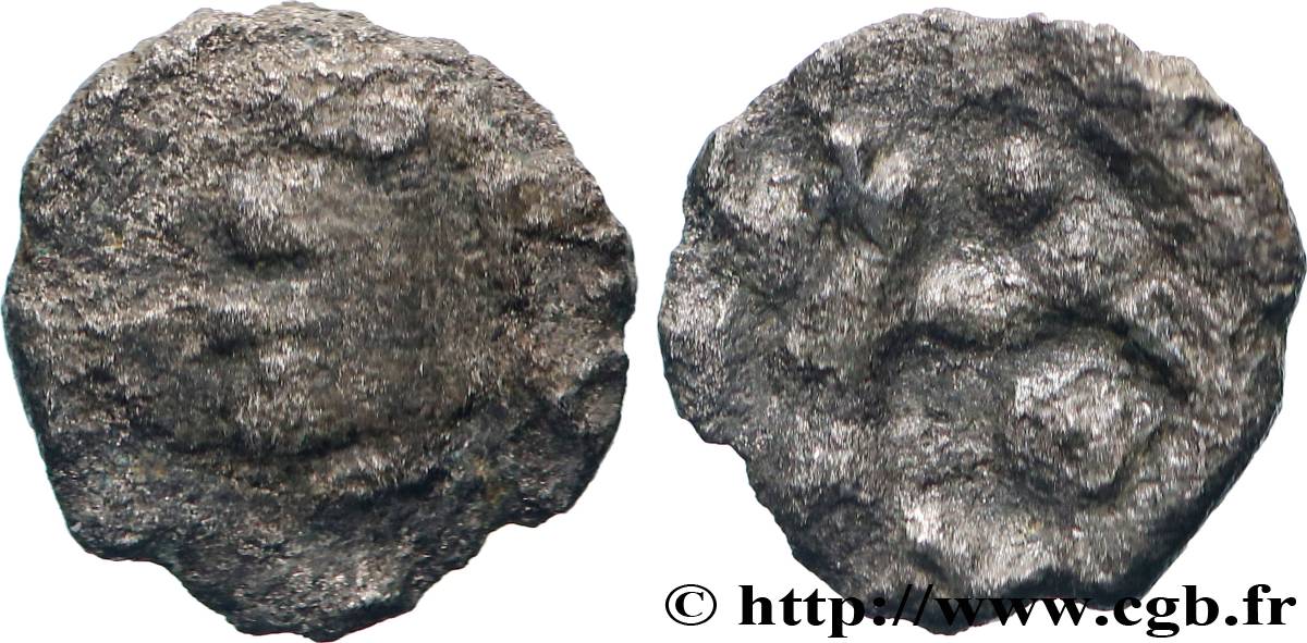 GALLIA - SANTONES / MID-WESTERN, Unspecified Obole au cheval et aux annelets VF