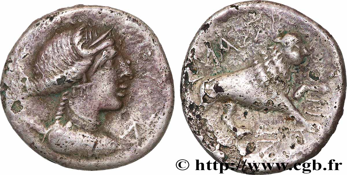 MASSALIA - MARSEILLES “Drachme légère” ou tétrobole BB