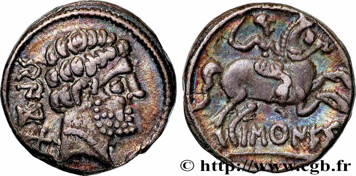 ESPAGNE - BARSKUNES / BENKOTA (Province de Navarre) Denier au cavalier TTB+