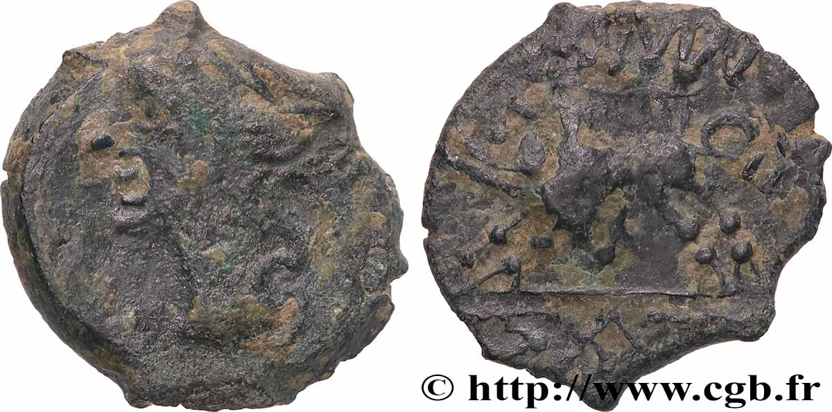 NEMAUSUS - NISMES Bronze au sanglier NAMA SAT VF