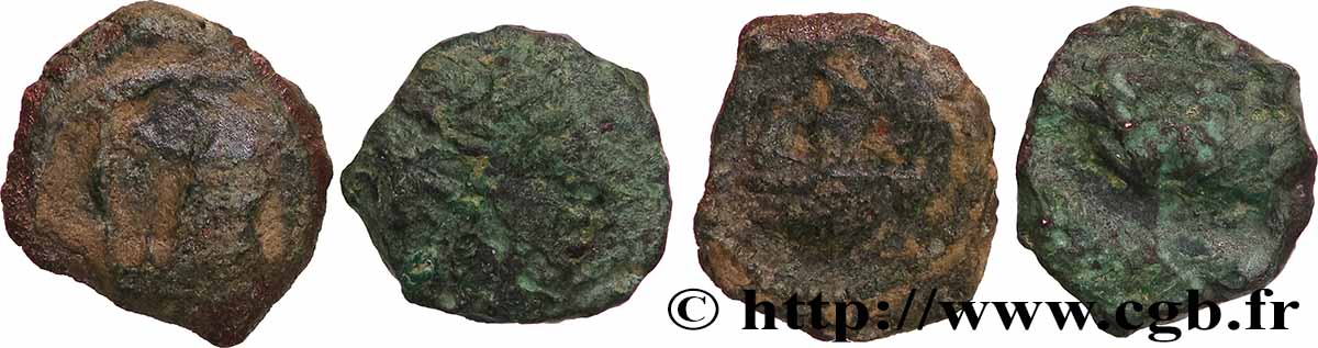 LOTS Lot de 2 monnaies gauloises lot