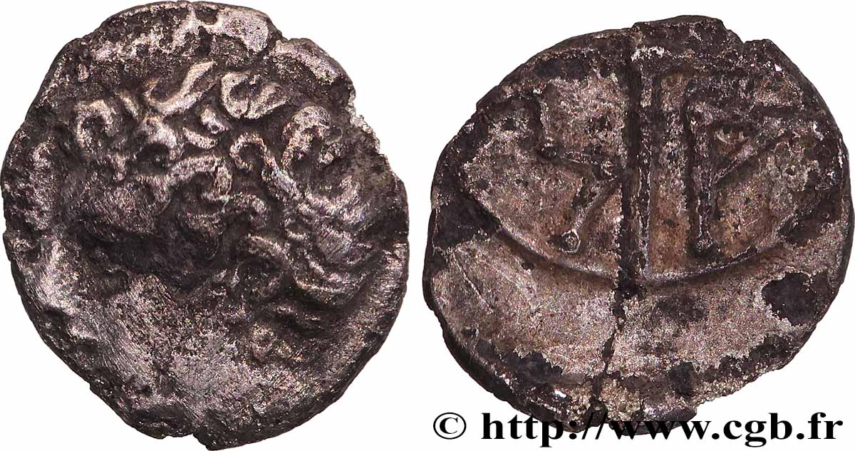 MASSALIA - MARSEILLES Obole MA, tête à gauche XF/VF