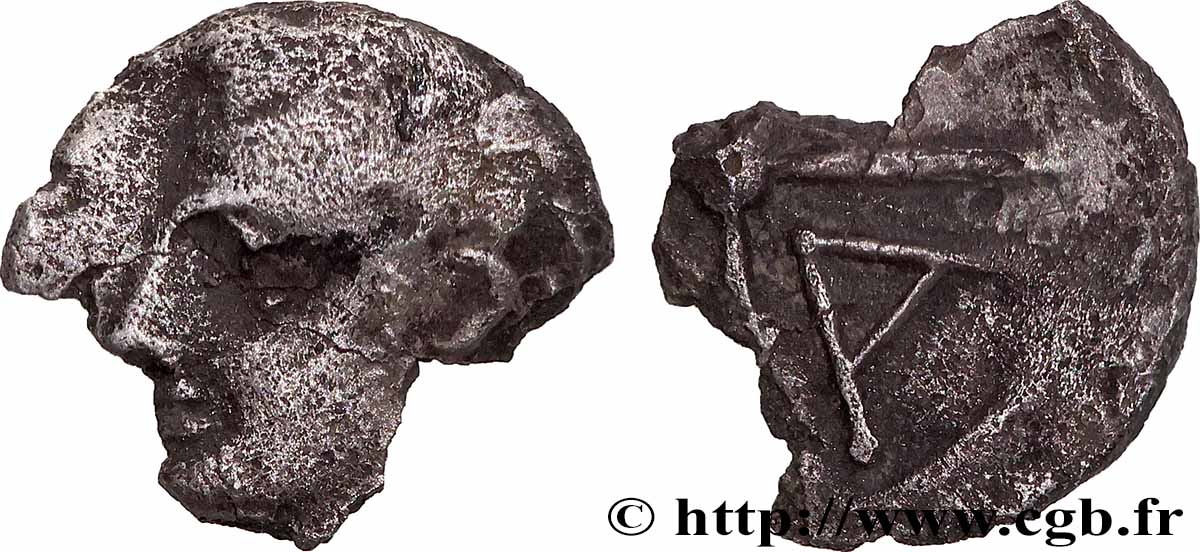 MASSALIA - MARSEILLES Obole MA, tête à gauche XF