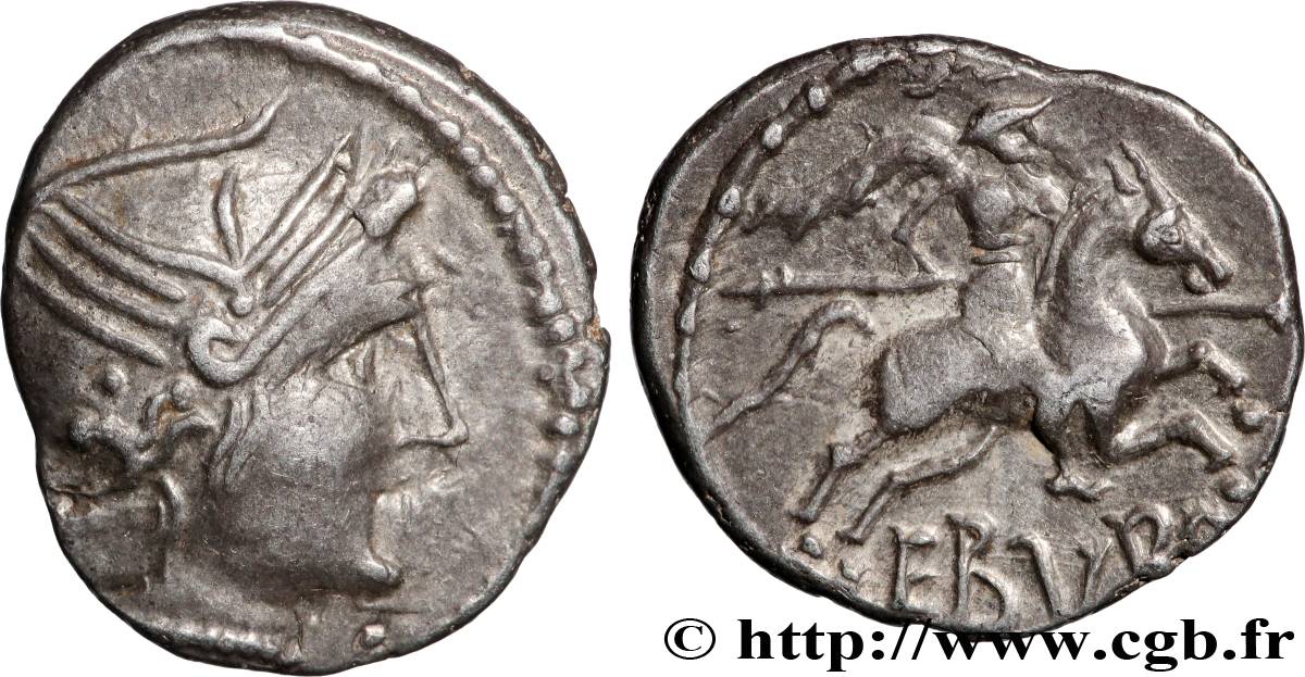 VALLÉE DU RHÔNE Denier au cavalier de la Vallée du Rhône, EBVRO SUP