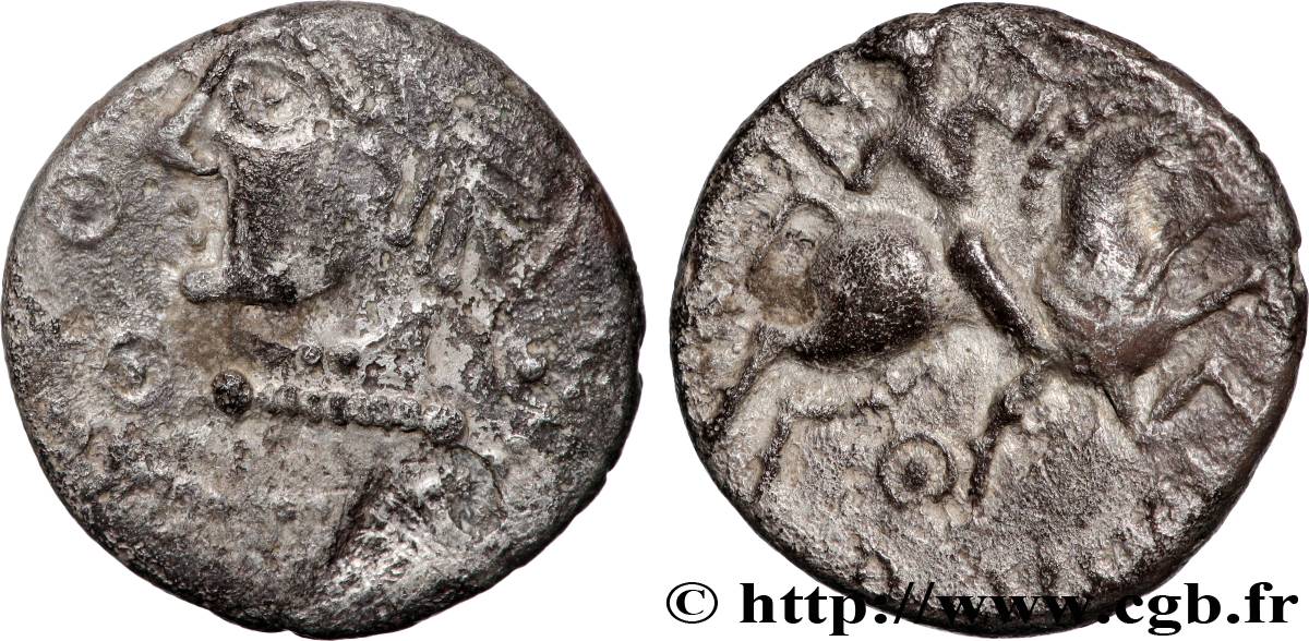 MELDES (Région de Meaux) Denier ROVECA TB+/TTB