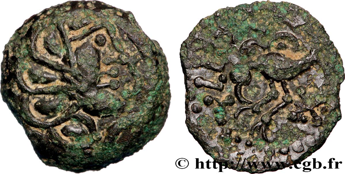 SÉNONS (région de Sens) Bronze YLLYCCI à l’oiseau, classe Va / Vc TTB/TB+