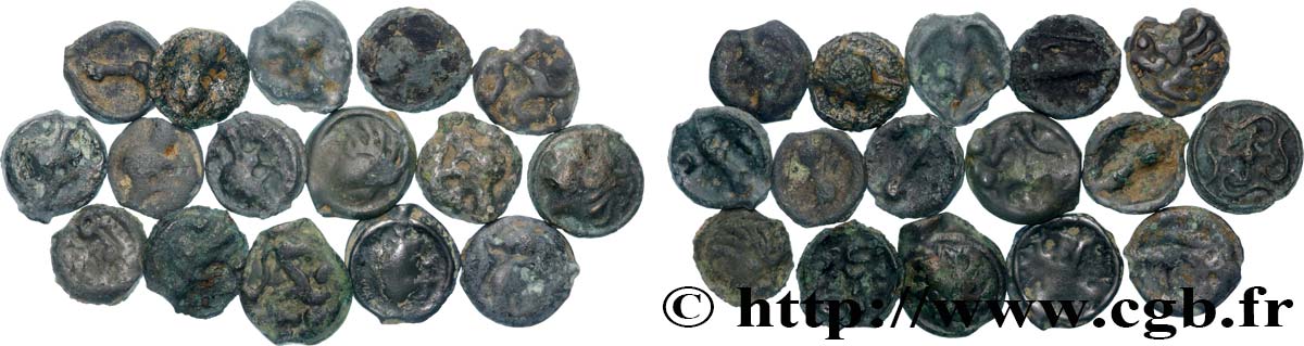 LOTS Lot de 16 potins LOT