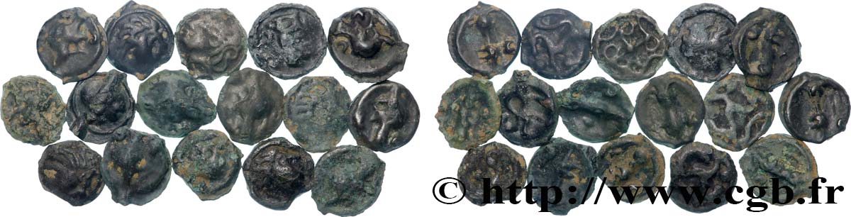 LOTS Lot de 16 potins LOT