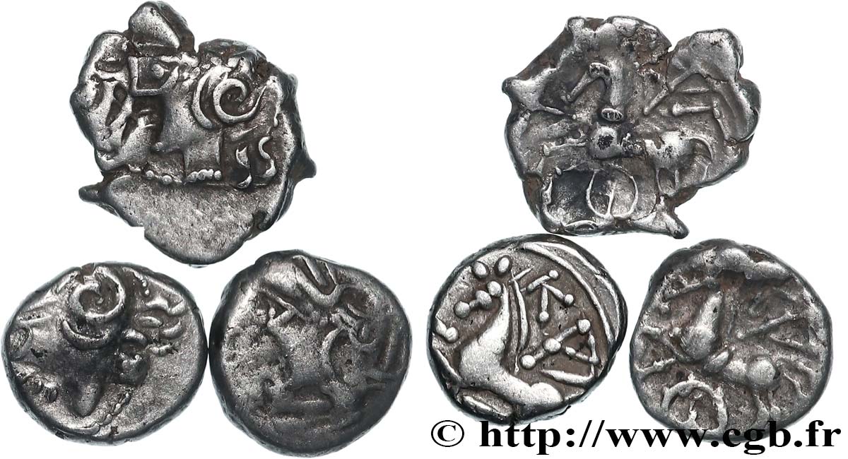 LINGONS (Région de Langres) Lot de 3 deniers KALETEDOY lot