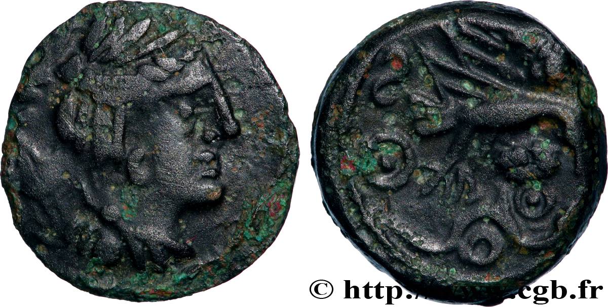 CARNUTES (Région de la Beauce) Bronze “à l’aigle et au serpent” TTB