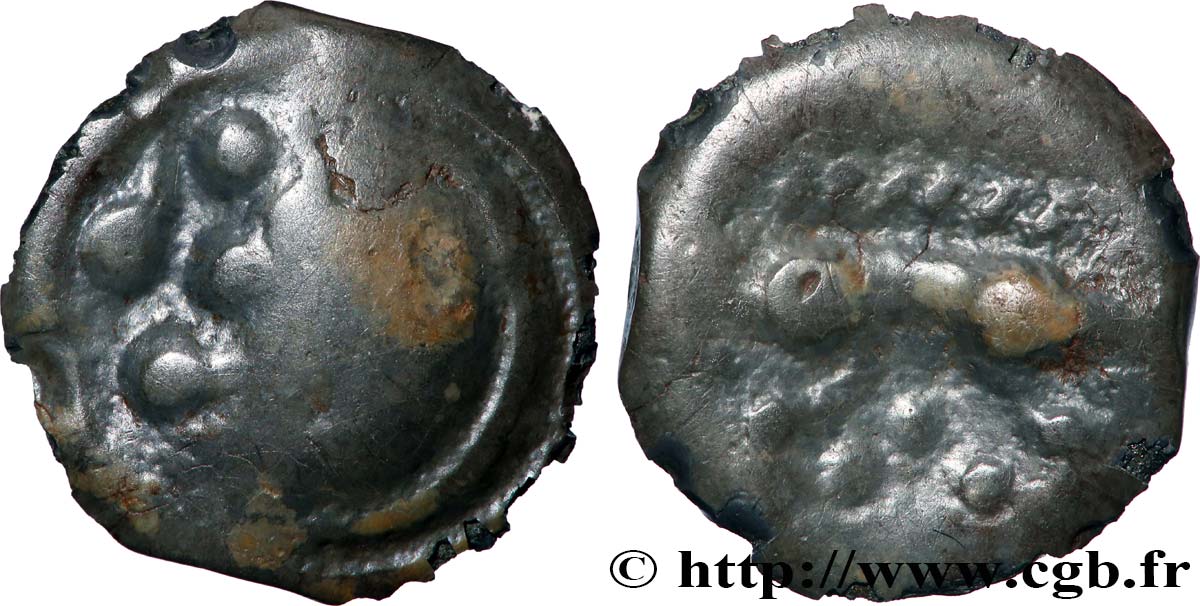 AULERQUES ÉBUROVICES (Région d Évreux) Potin au sanglier enseigne TTB