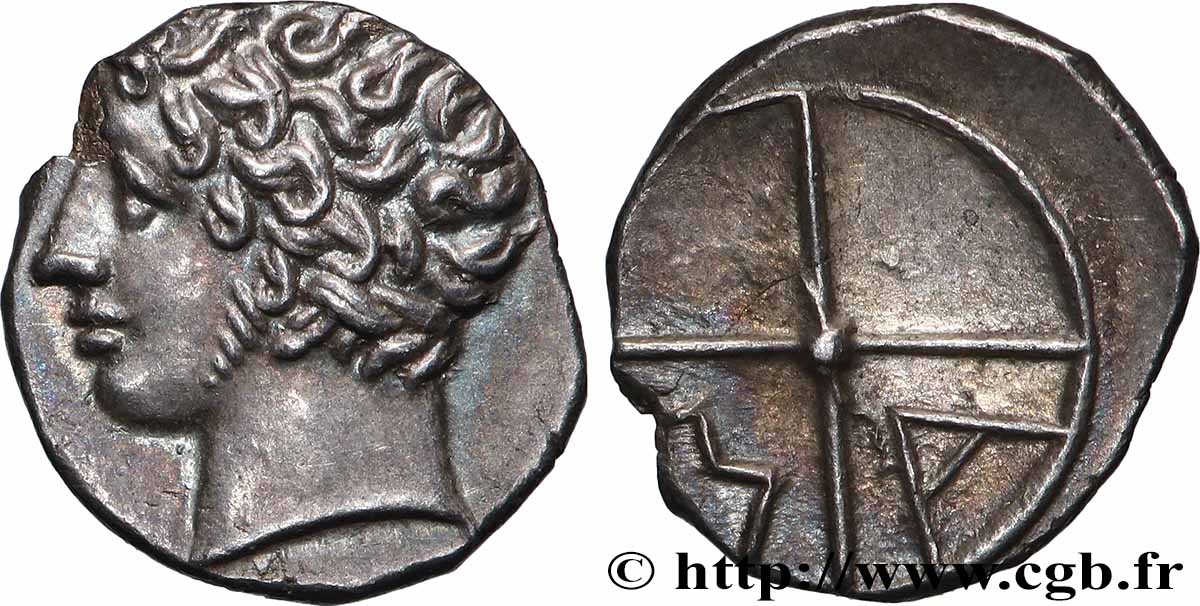 MASSALIA - MARSEILLE Obole MA, tête à gauche SPL