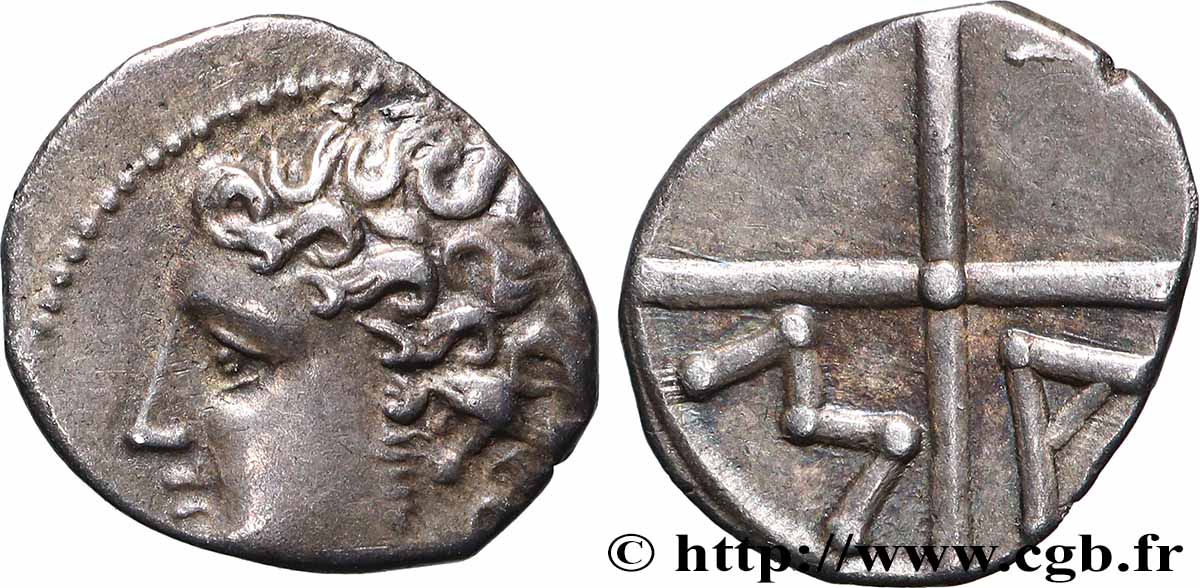 MASSALIA - MARSEILLE Obole MA, tête à gauche SUP