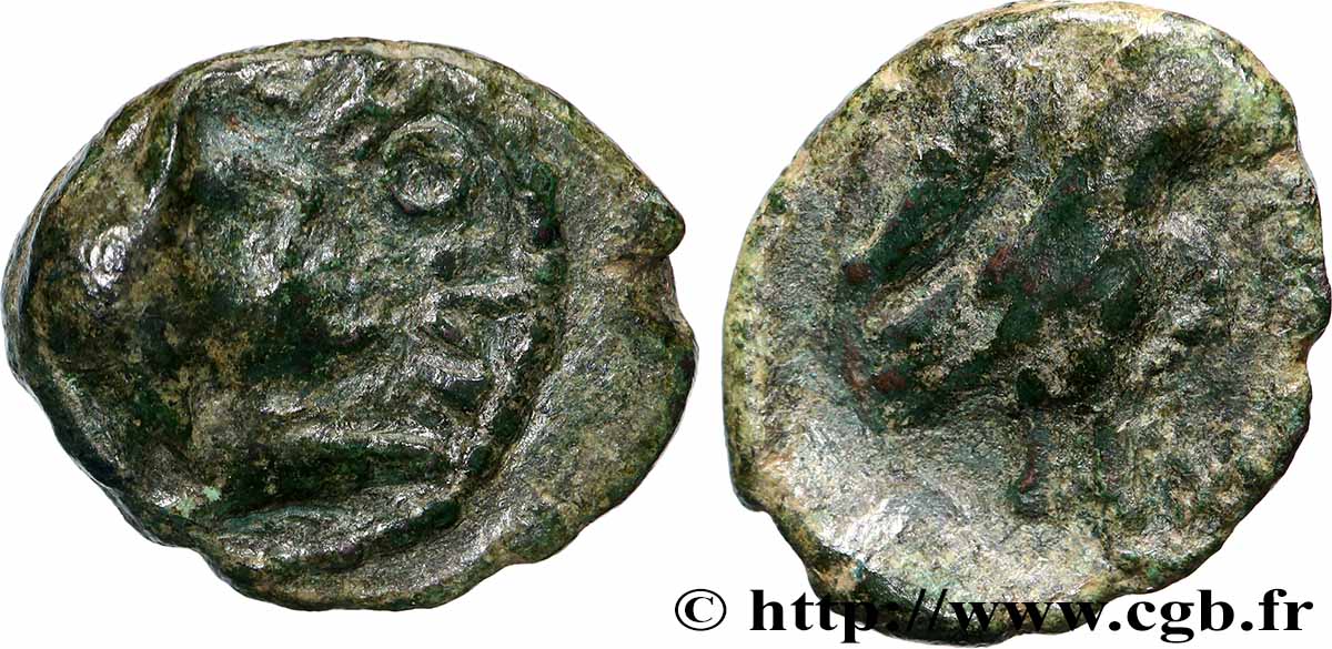 MASSALIA - MARSEILLE Petit bronze à l’aigle TB+