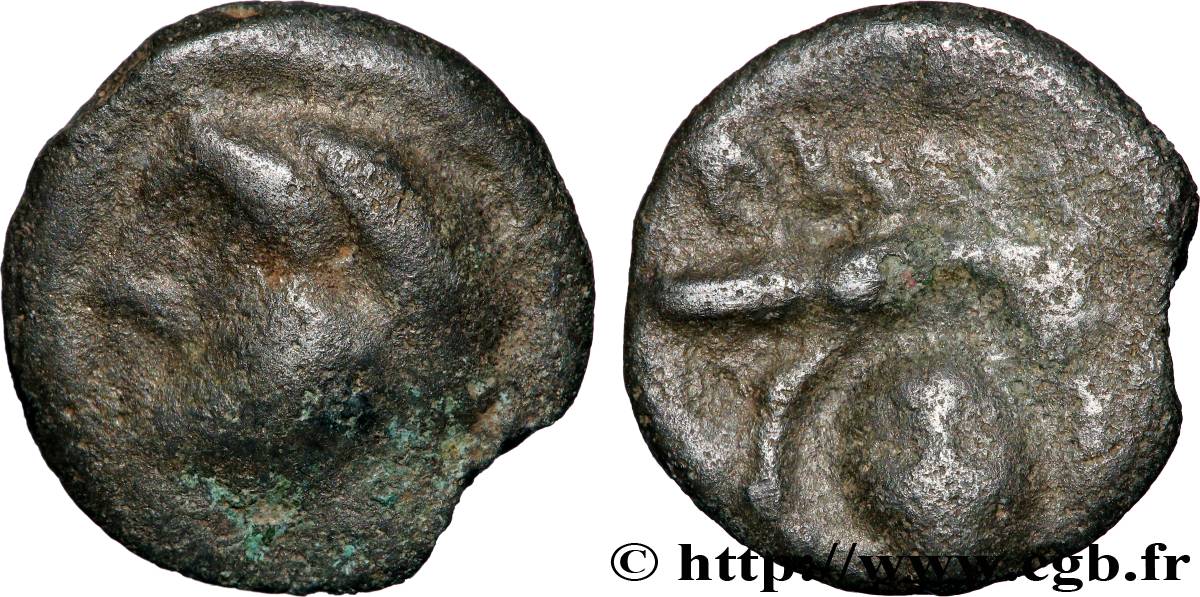 HIGH AND MIDDLE SEINE Potin au sanglier et à la tête coupée VF/VF