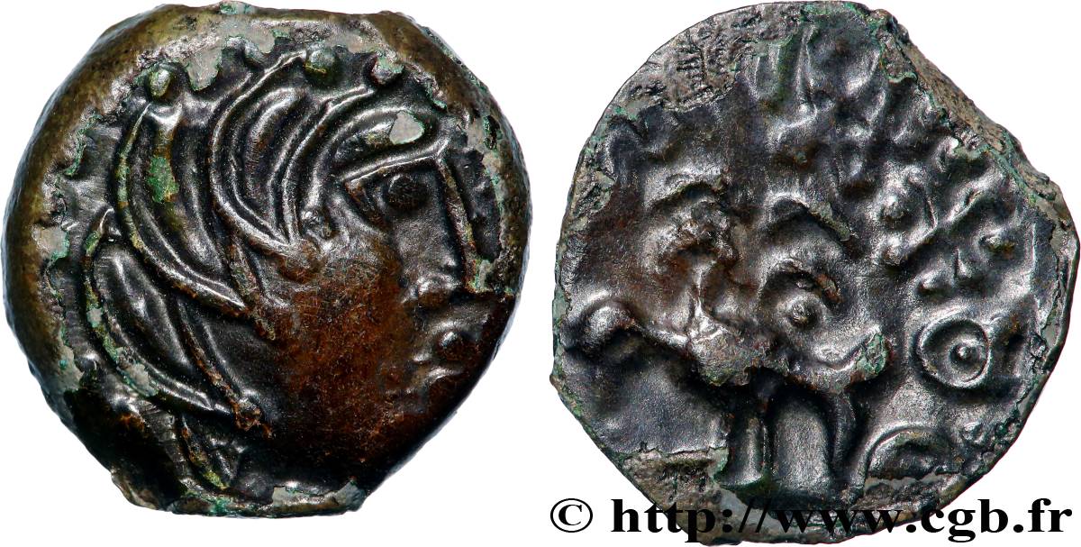 SÉNONS (région de Sens) Bronze YLLYCCI à l’oiseau, classe IV TTB+/TTB