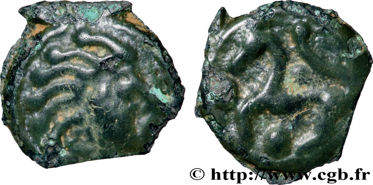 SENONES (Area of Sens) Potin à la tête “d’indien” VF/XF