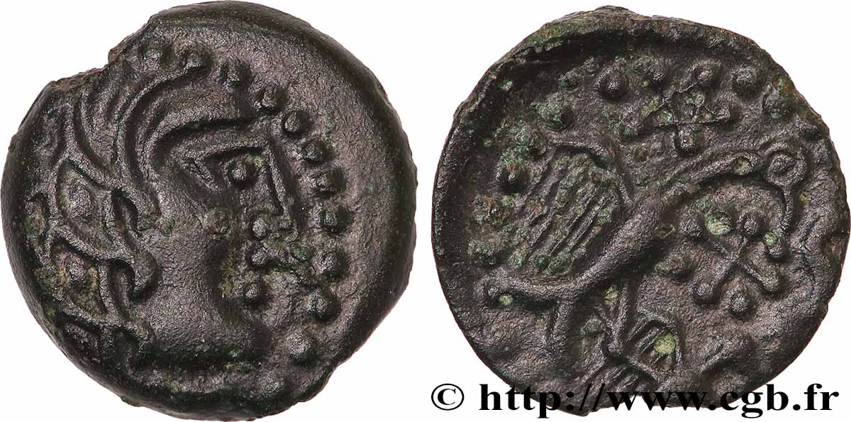 CARNUTES (Région de la Beauce) Bronze “aux oiseaux et au serpent” SUP