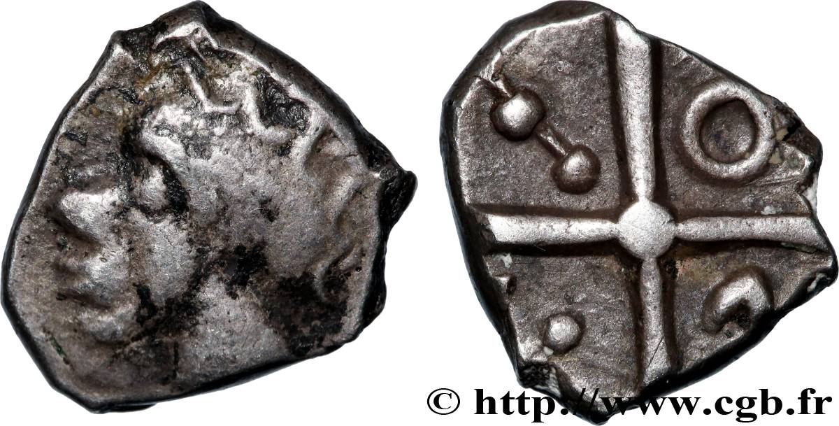 TOLOSATES (région de Vieille-Toulouse) Drachme au panache, S. 95 à 98 TTB/TTB+