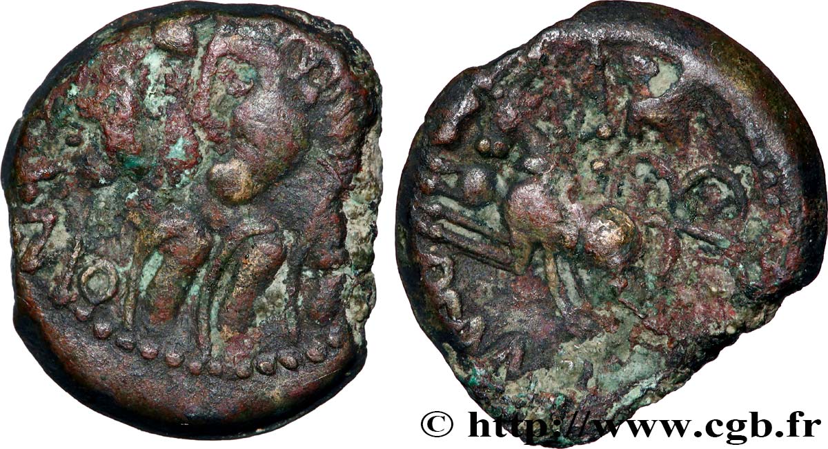 GALLIEN - BELGICA - REMI (Region die Reims) Bronze REMO/REMO S