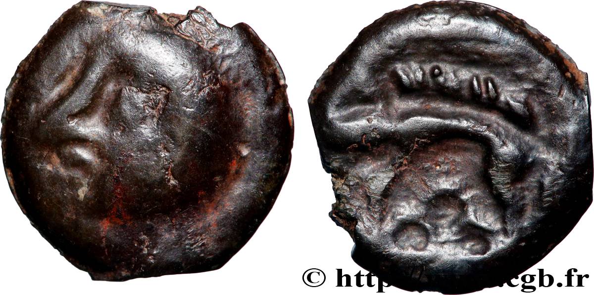 HAUTE ET MOYENNE SEINE Potin à la tête chauve TTB/TTB+